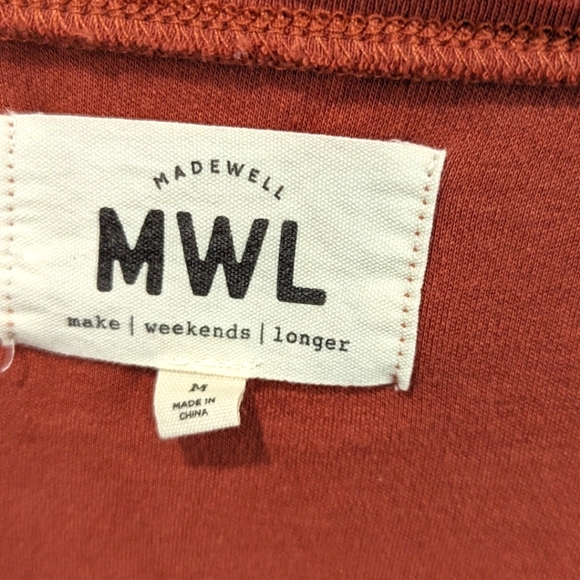 Madewell MWL Breeze Drawstring Jumpsuit Medium - Picture 9 of 9